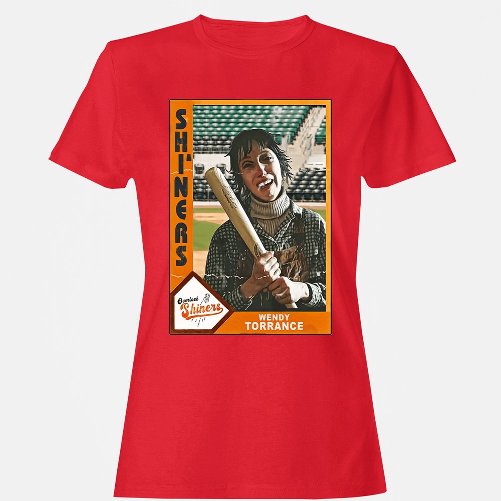 Women's T-Shirt - B51XQXM5 - Red - 13