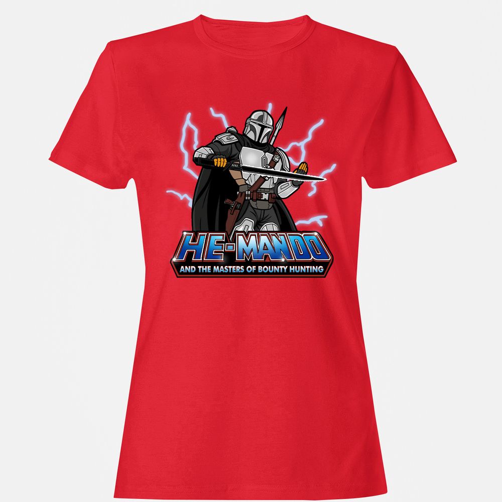 Women's T-Shirt - B2SDT9KH - Red - 13