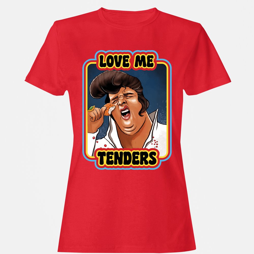 Women's T-Shirt - QXRM8VLS - Red - 13