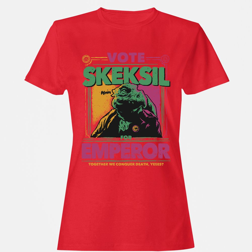 Women's T-Shirt - 7A9WUBJP - Red - 13