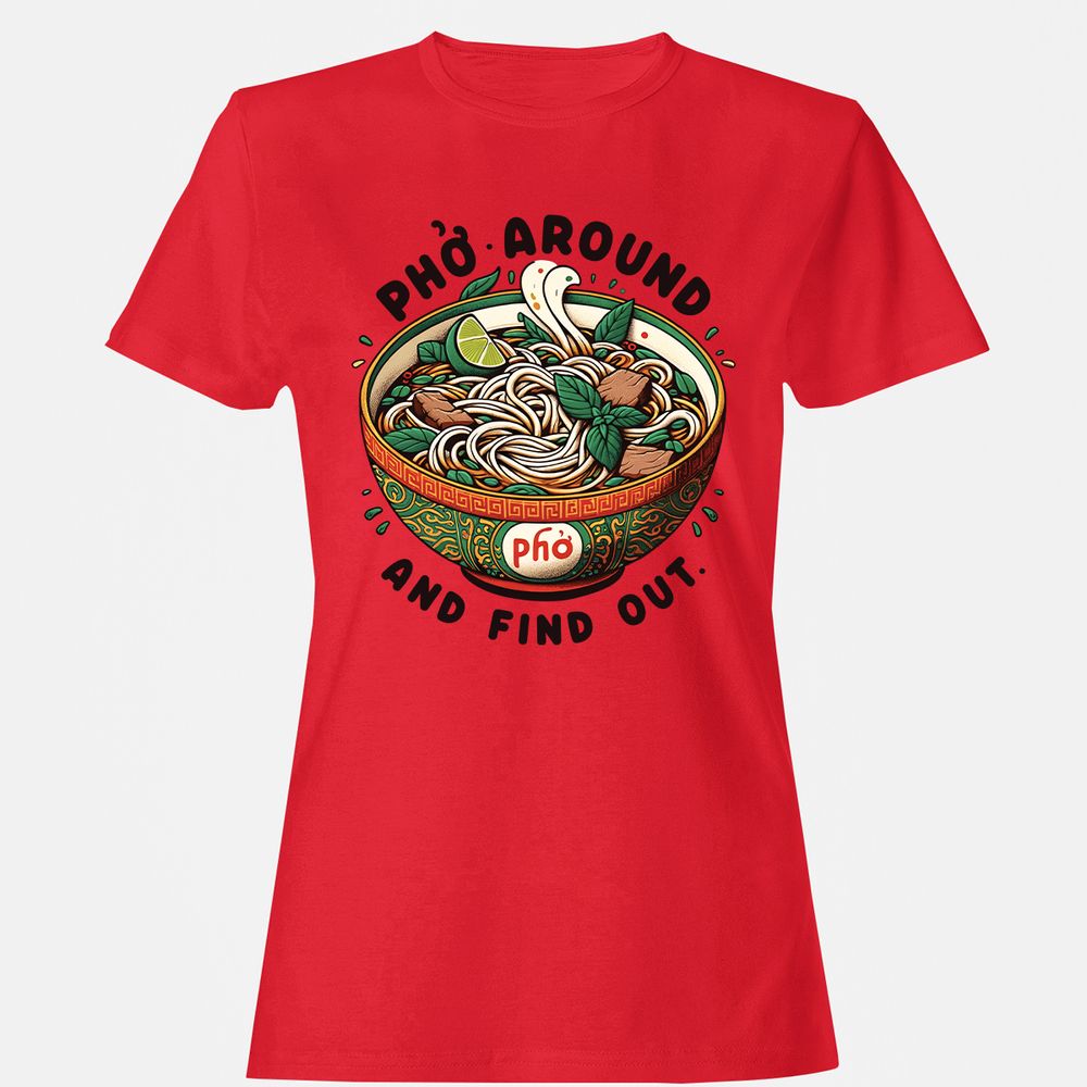 Women's T-Shirt - 77GE4T78 - Red - 13