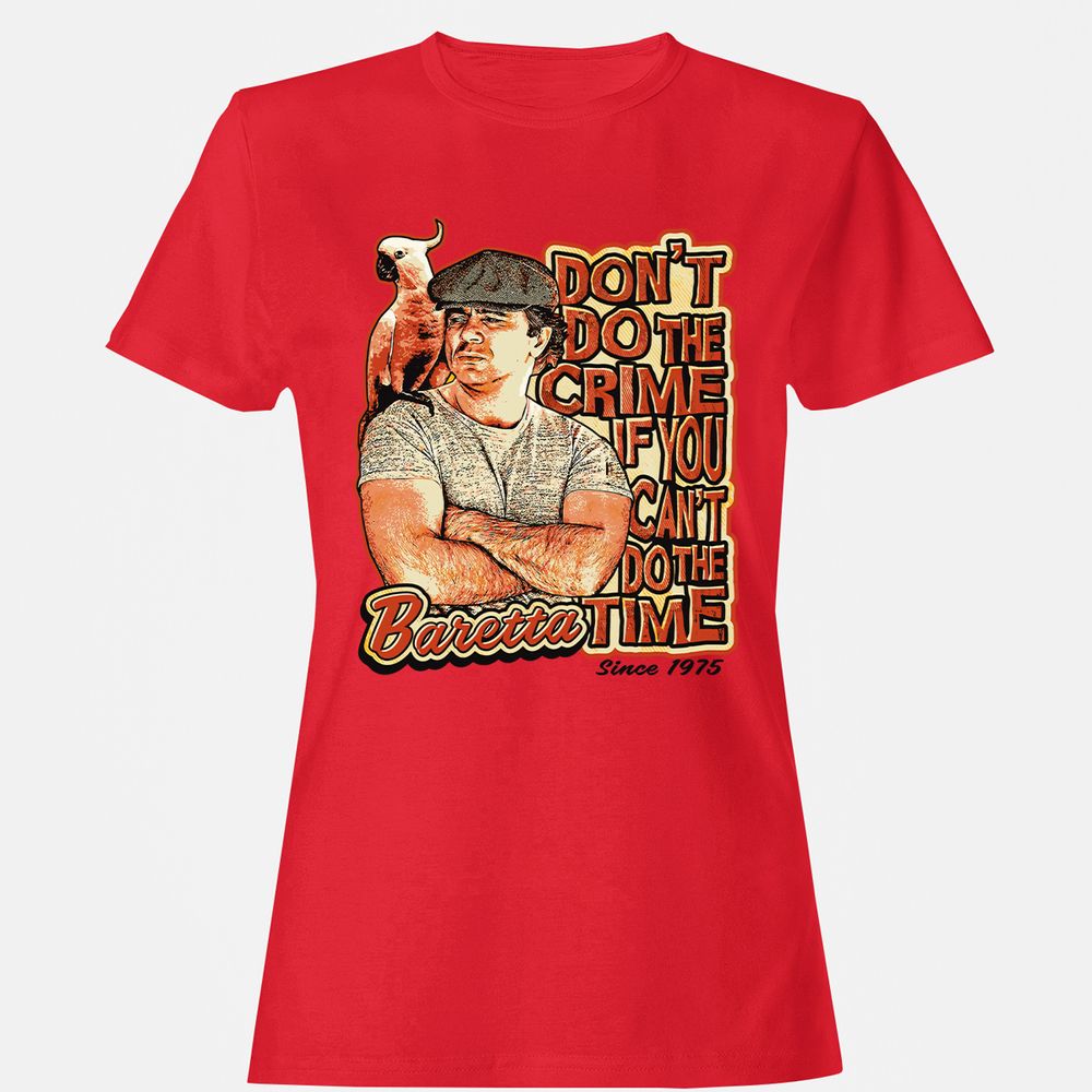 Women's T-Shirt - E1RZJFHM - Red - 13
