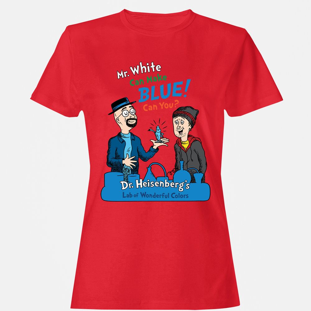Women's T-Shirt - E6XE7GCP - Red - 13