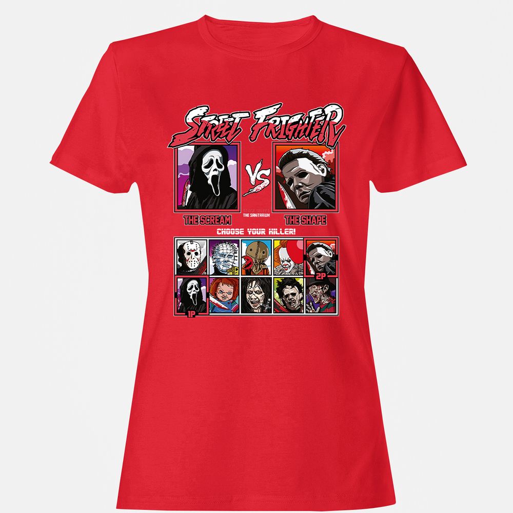 Women's T-Shirt - JDE7Y5QZ - Red - 13