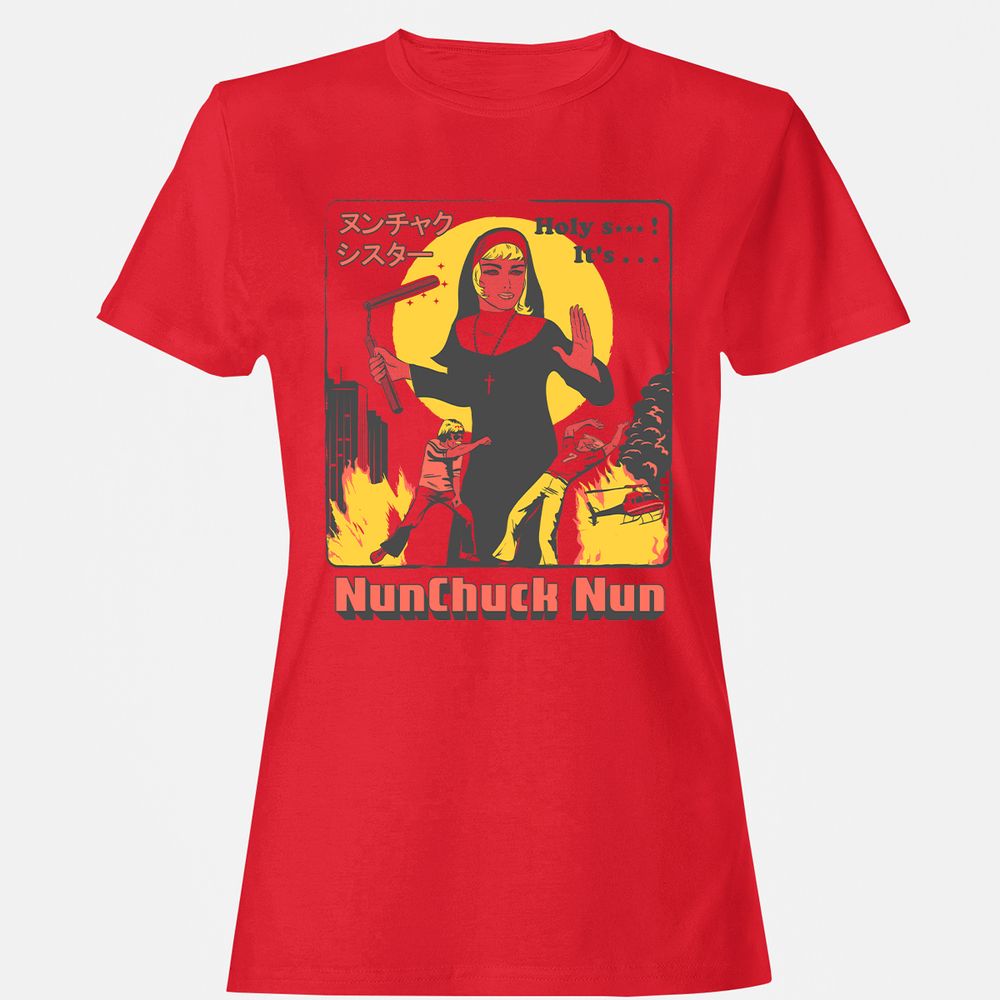 Women's T-Shirt - H7G44PSB - Red - 13