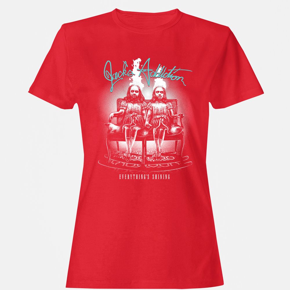 Women's T-Shirt - U6ZM9UHB - Red - 13