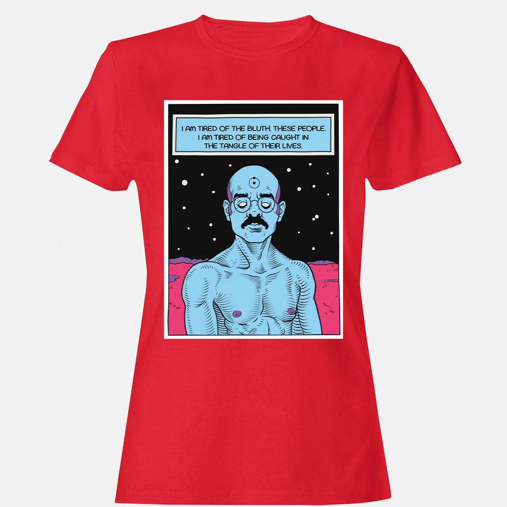 Women's T-Shirt - LHDJZG2R - Red - 13