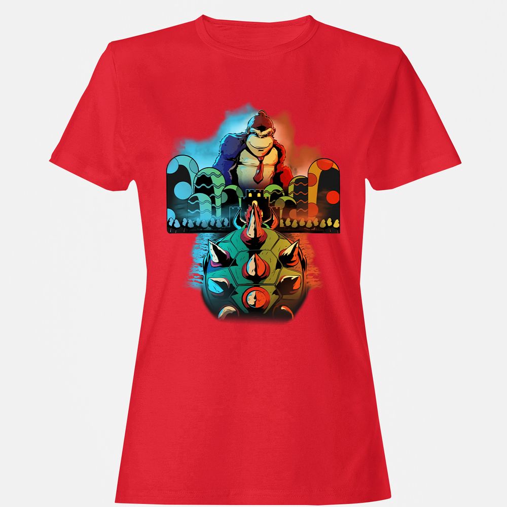 Women's T-Shirt - NF5MYKSZ - Red - 13