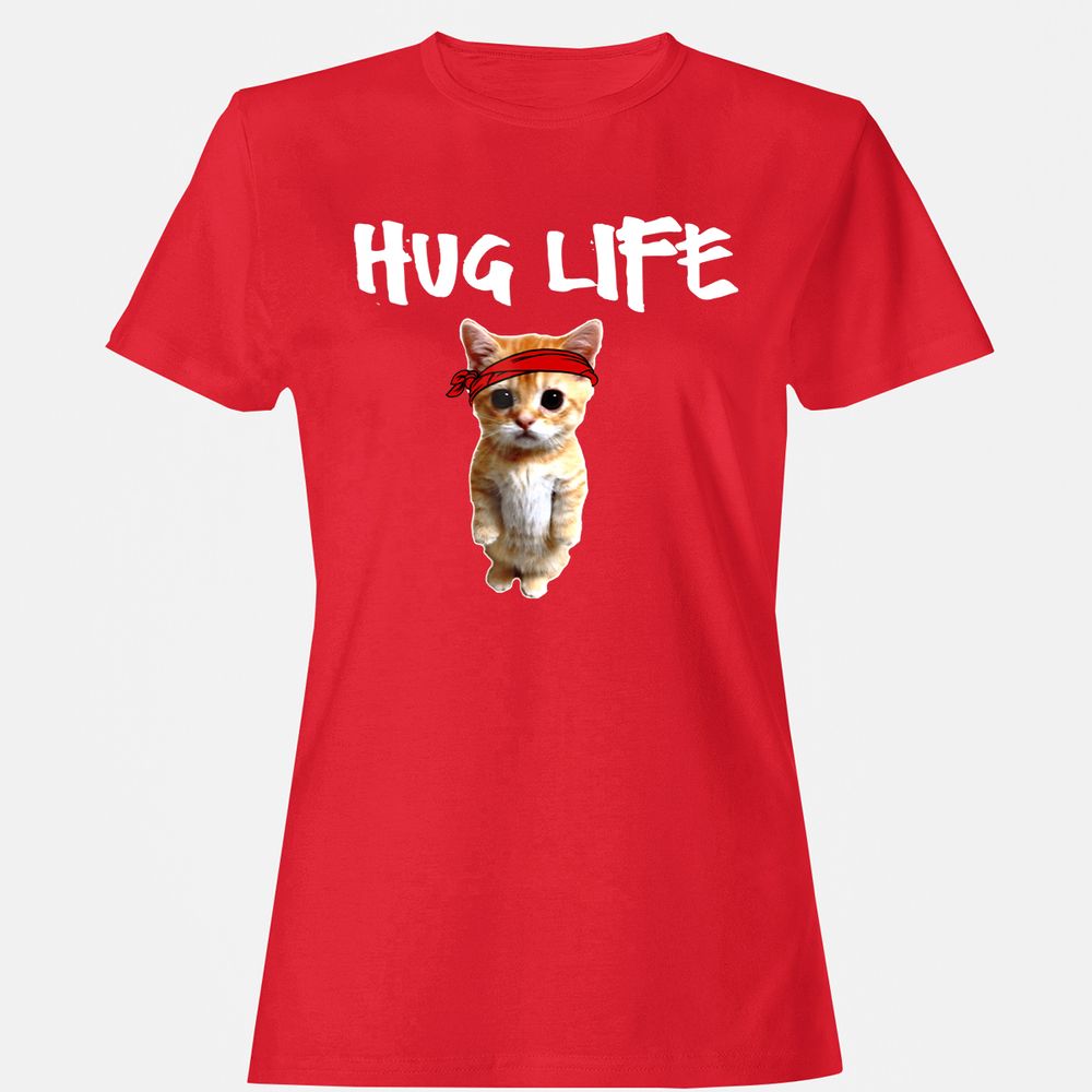 Women's T-Shirt - J27GZ2GQ - Red - 13