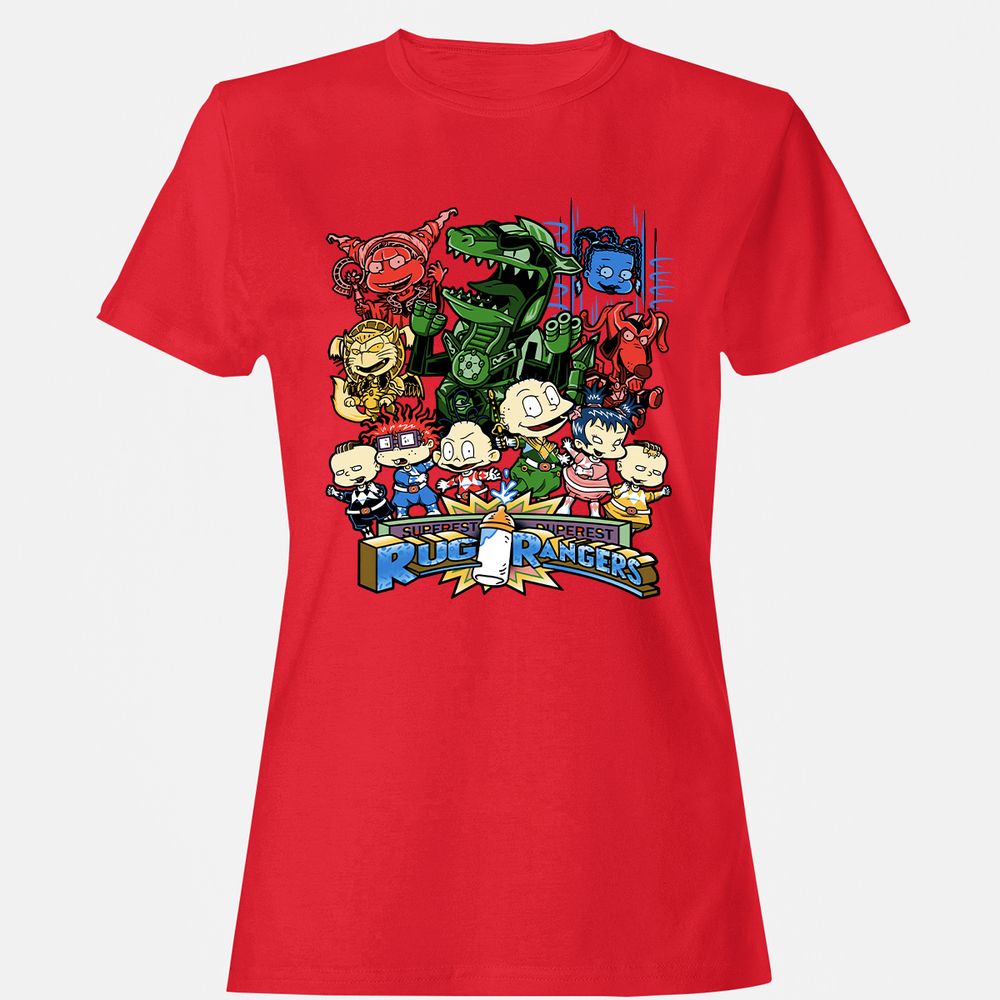 Women's T-Shirt - YC9LYQTE - Red - 13