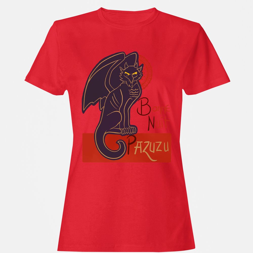 Women's T-Shirt - FJK94KBV - Red - 13