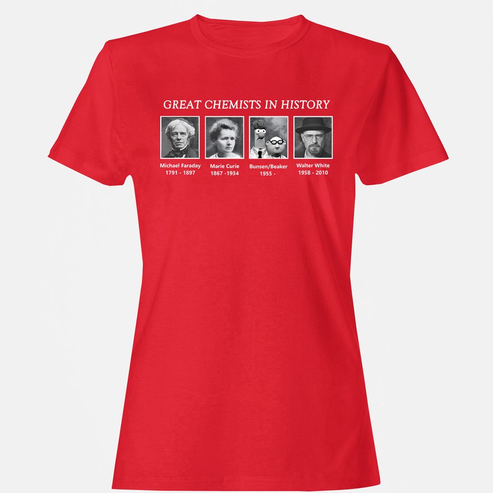 Women's T-Shirt - SP9YN6FF - Red - 13