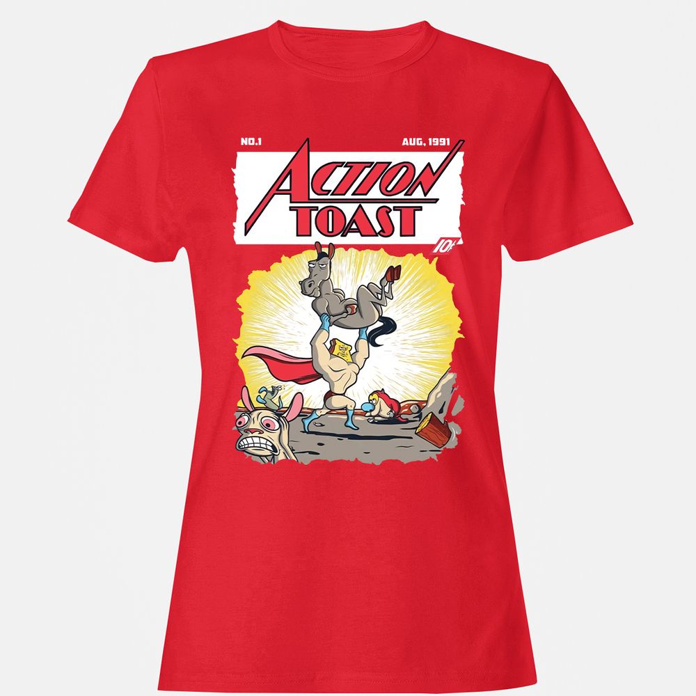 Women's T-Shirt - 161PL9HN - Red - 13