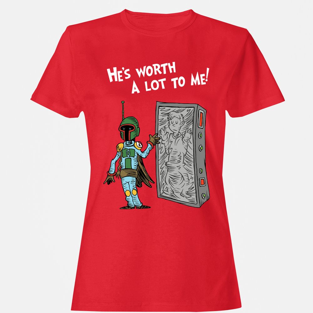 Women's T-Shirt - L6ARGVSG - Red - 13