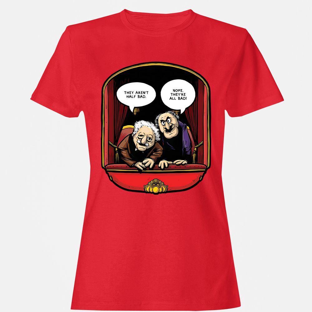 Statler and Waldorf (All Bad) - Red - 13