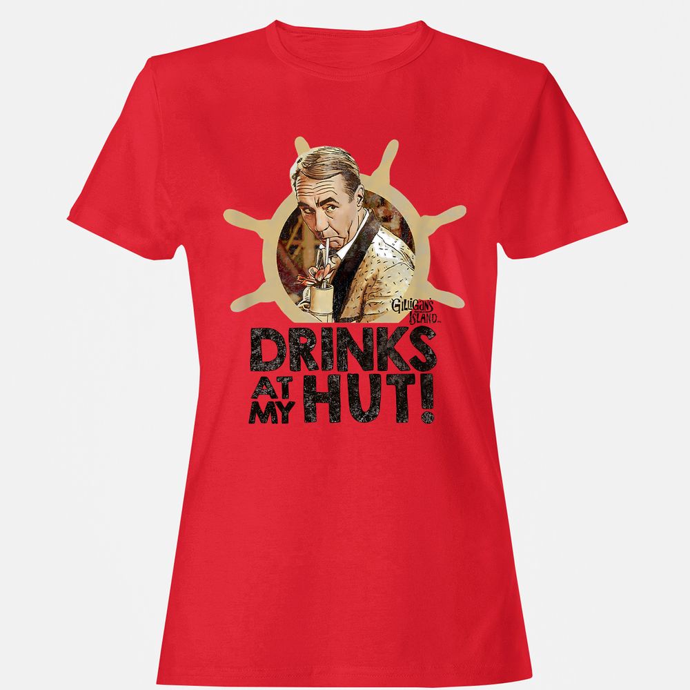 Women's T-Shirt - 1PKQNDRS - Red - 13