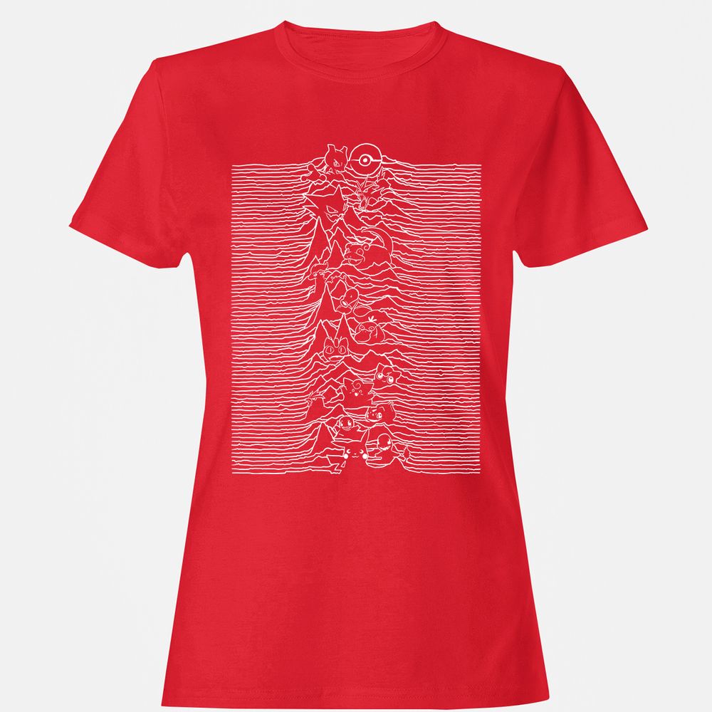 Women's T-Shirt - 72AHAX2L - Red - 13