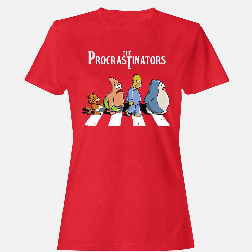 Women's T-Shirt - X6QG1YM8 - Red - 13