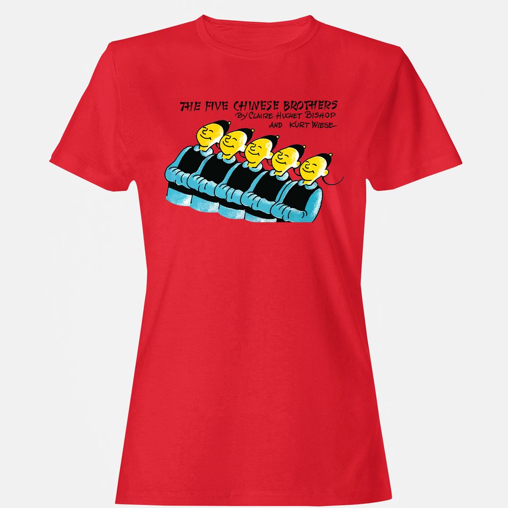 Women's T-Shirt - J2NZTQCM - Red - 13