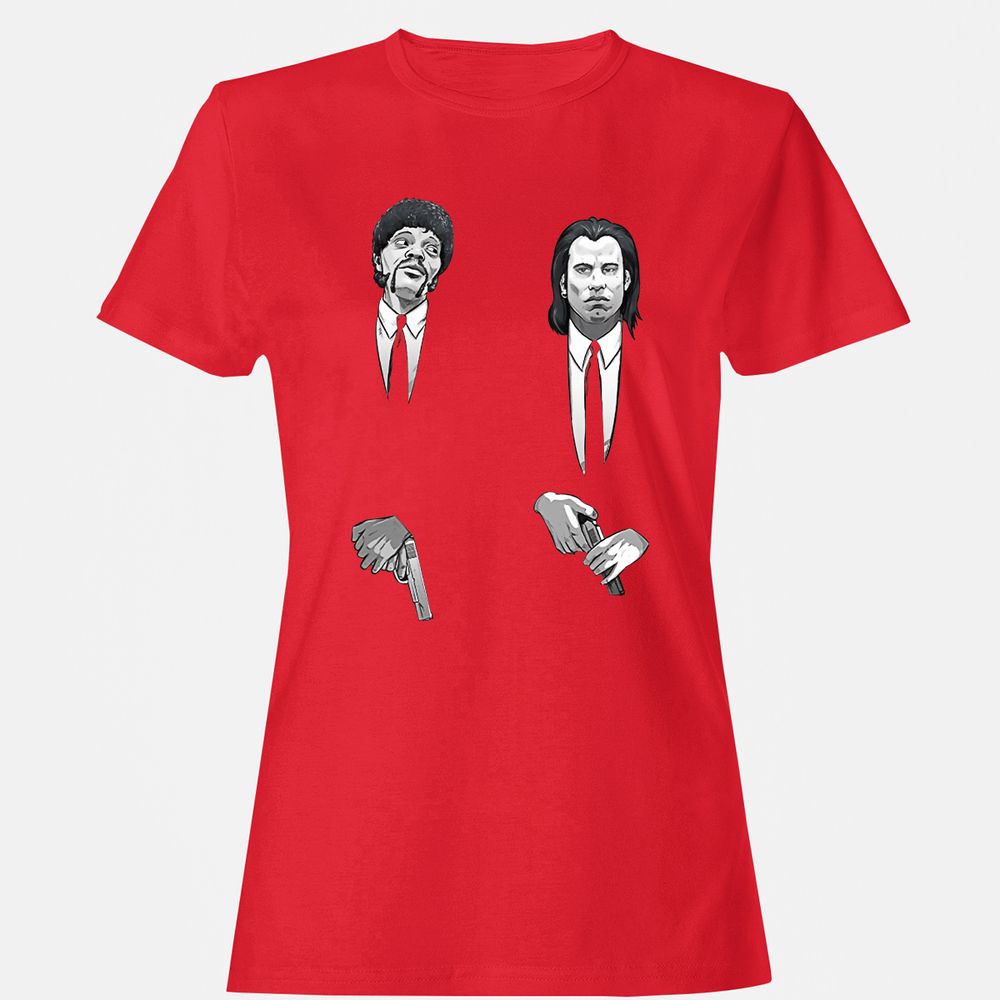 Women's T-Shirt - UCFYPW7X - Red - 13