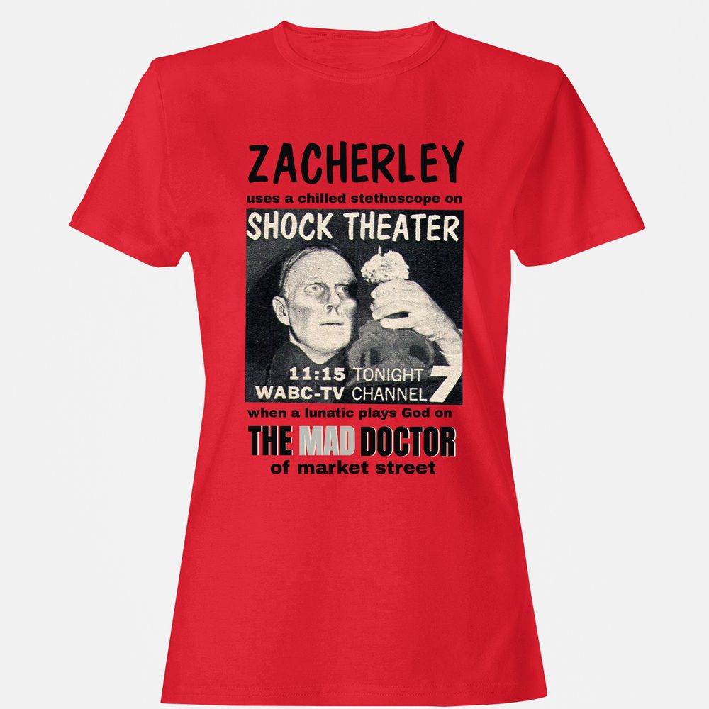 Women's T-Shirt - YE44JPAX - Red - 13