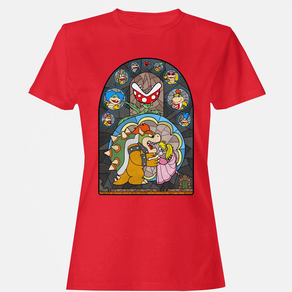 Women's T-Shirt - 6U2RTMDD - Red - 13