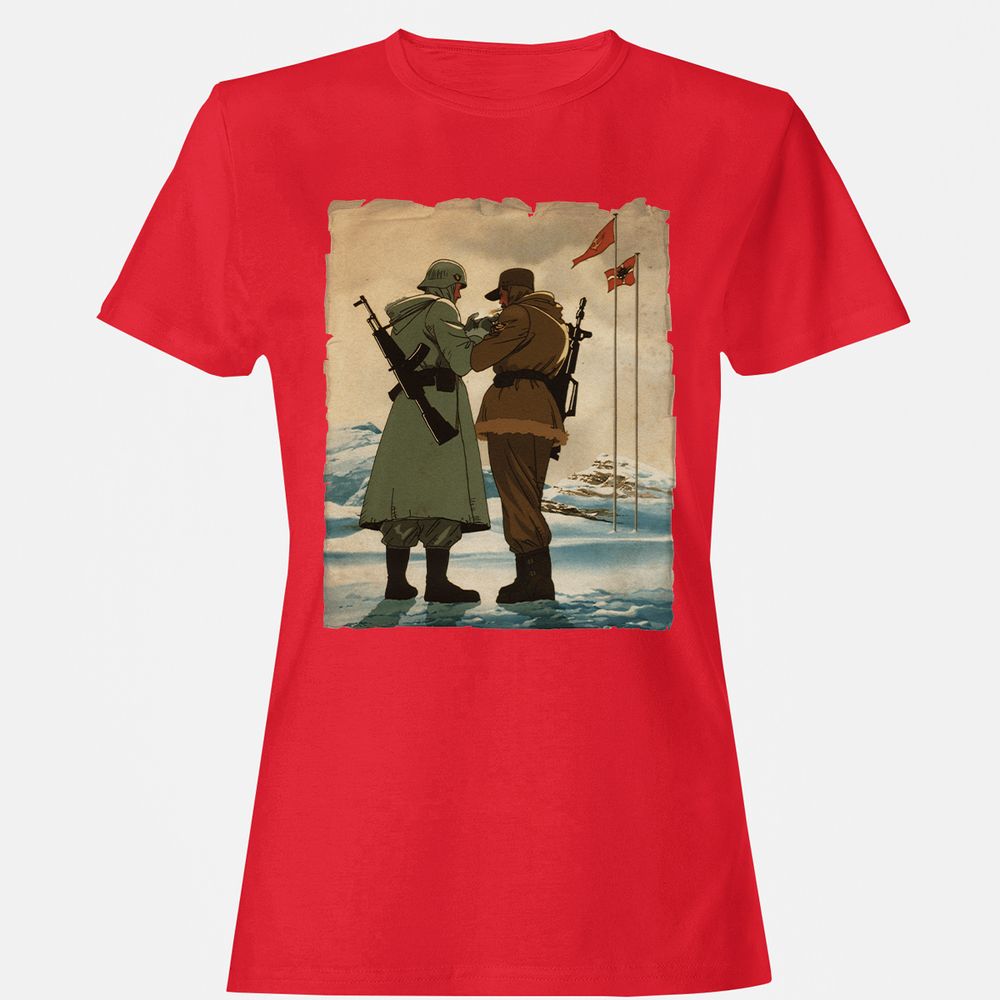 Women's T-Shirt - MX4BX8P1 - Red - 13