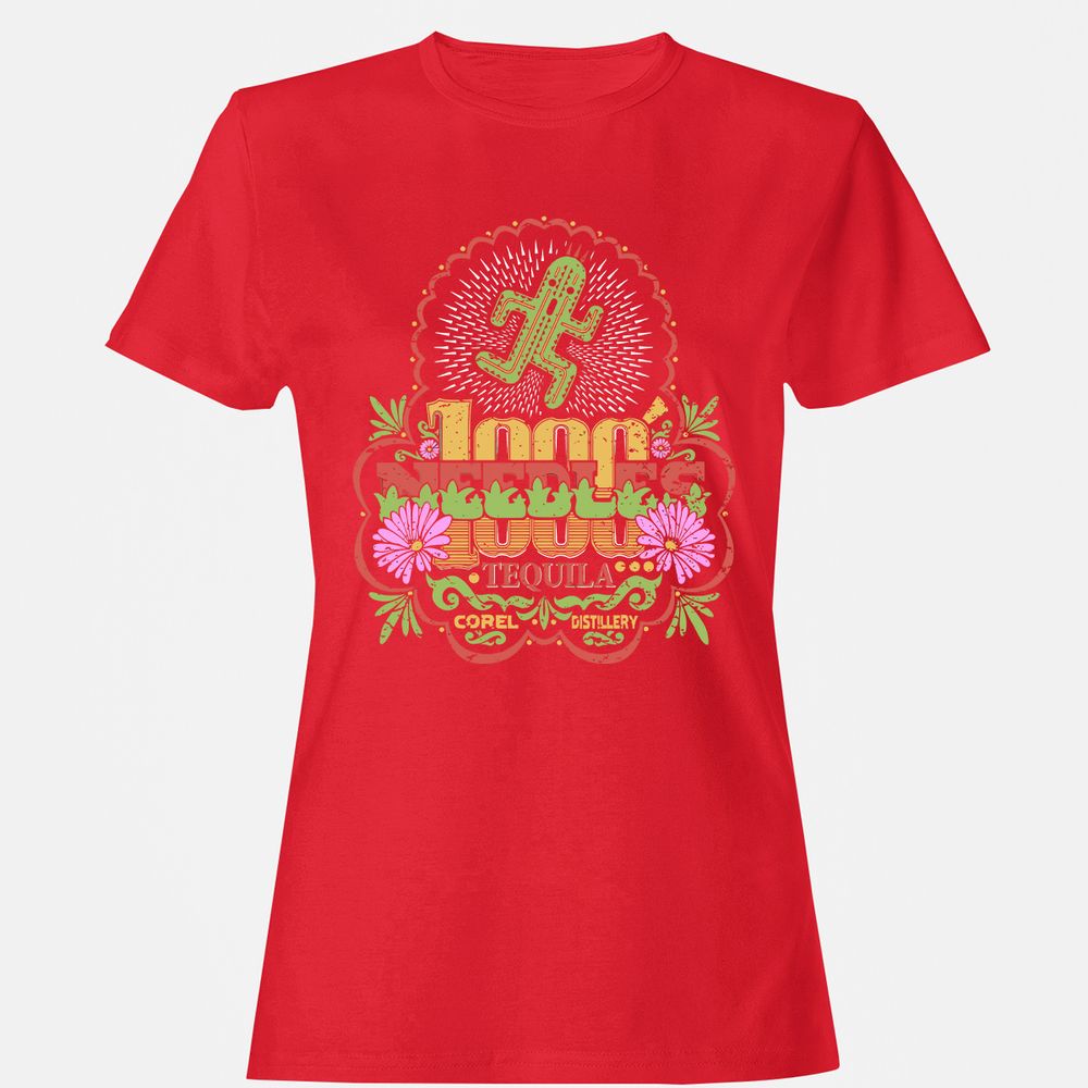 Women's T-Shirt - 48NHVQ6V - Red - 13
