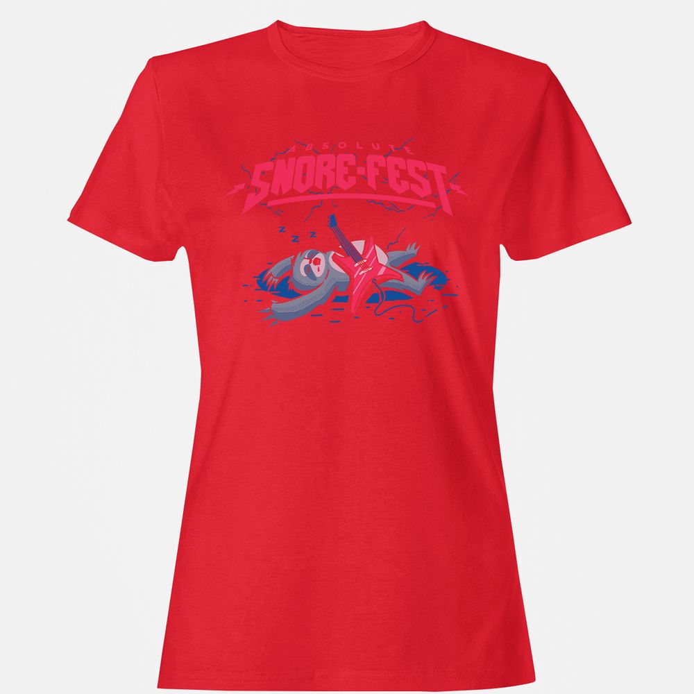 Women's T-Shirt - TJP4FDY6 - Red - 13