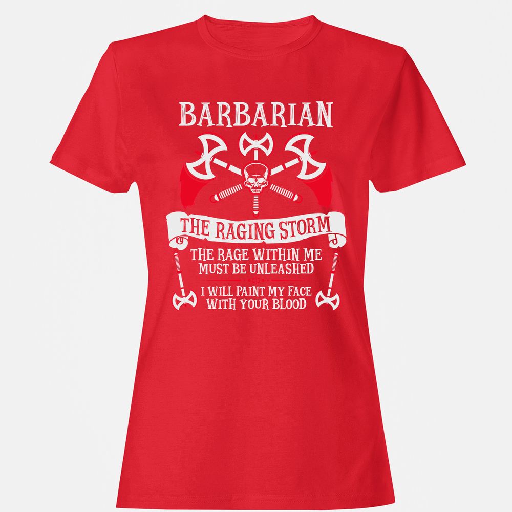 Women's T-Shirt - 4SFE4GJH - Red - 13
