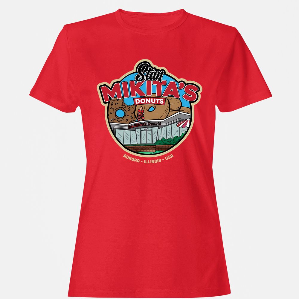 Women's T-Shirt - H3CEQLXD - Red - 13