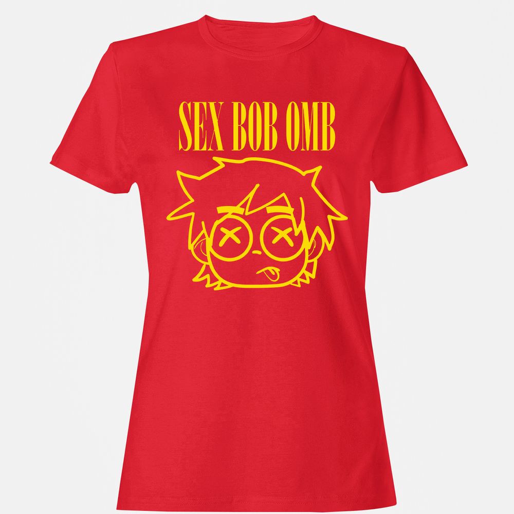 Women's T-Shirt - Y5WX6RFZ - Red - 13