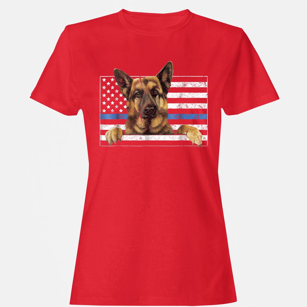 Women's T-Shirt - 2M8T4HZ8 - Red - 13
