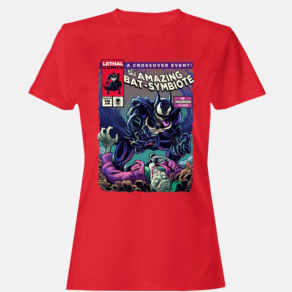 Women's T-Shirt - H1VNMNK9 - Red - 13