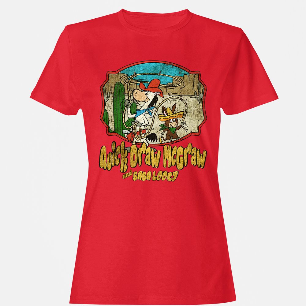 Women's T-Shirt - 97V6STHA - Red - 13