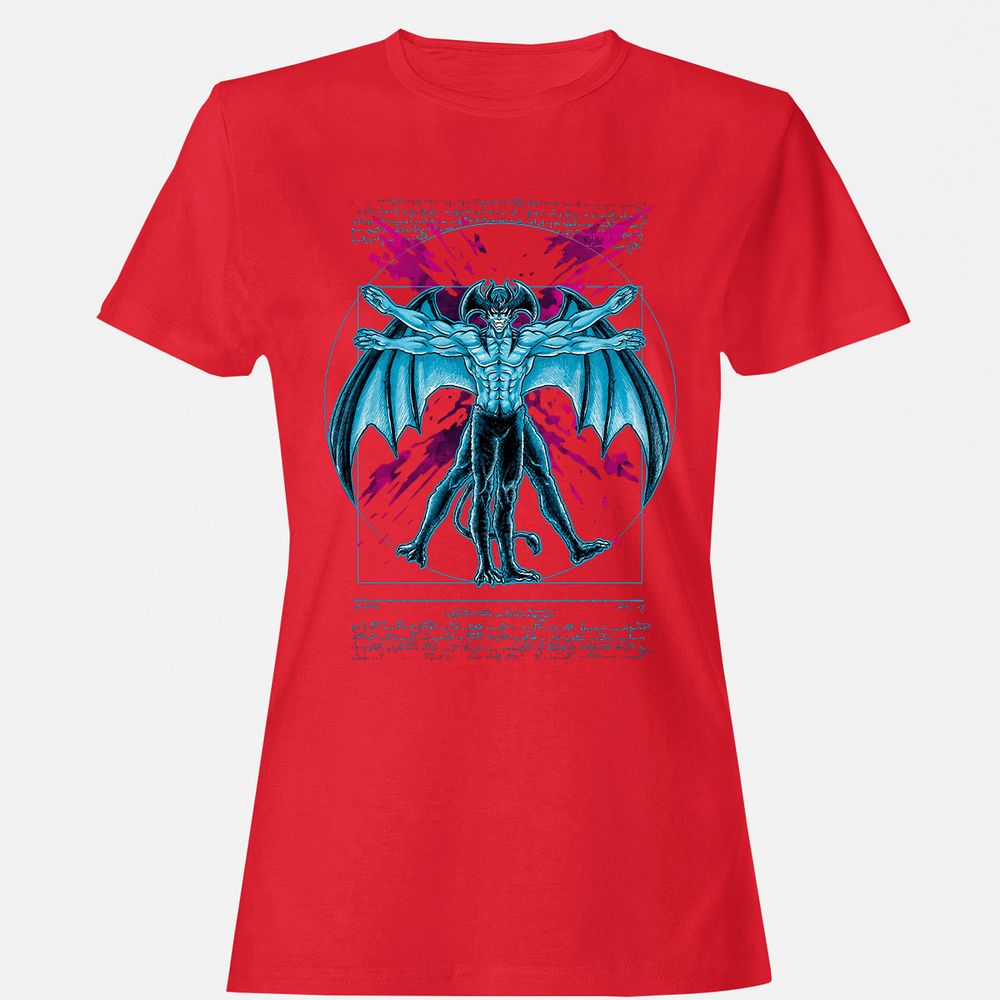 Women's T-Shirt - U9L3NECX - Red - 13