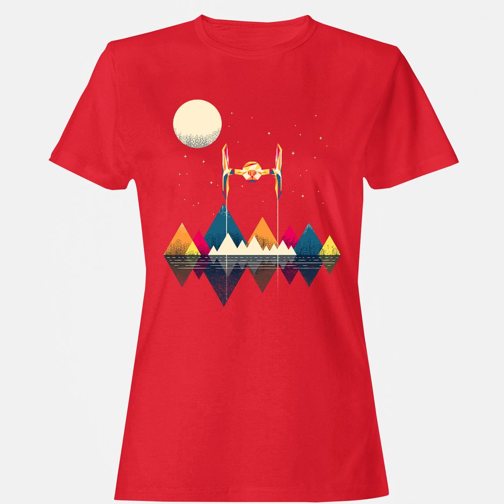 Women's T-Shirt - L8E3E53W - Red - 13