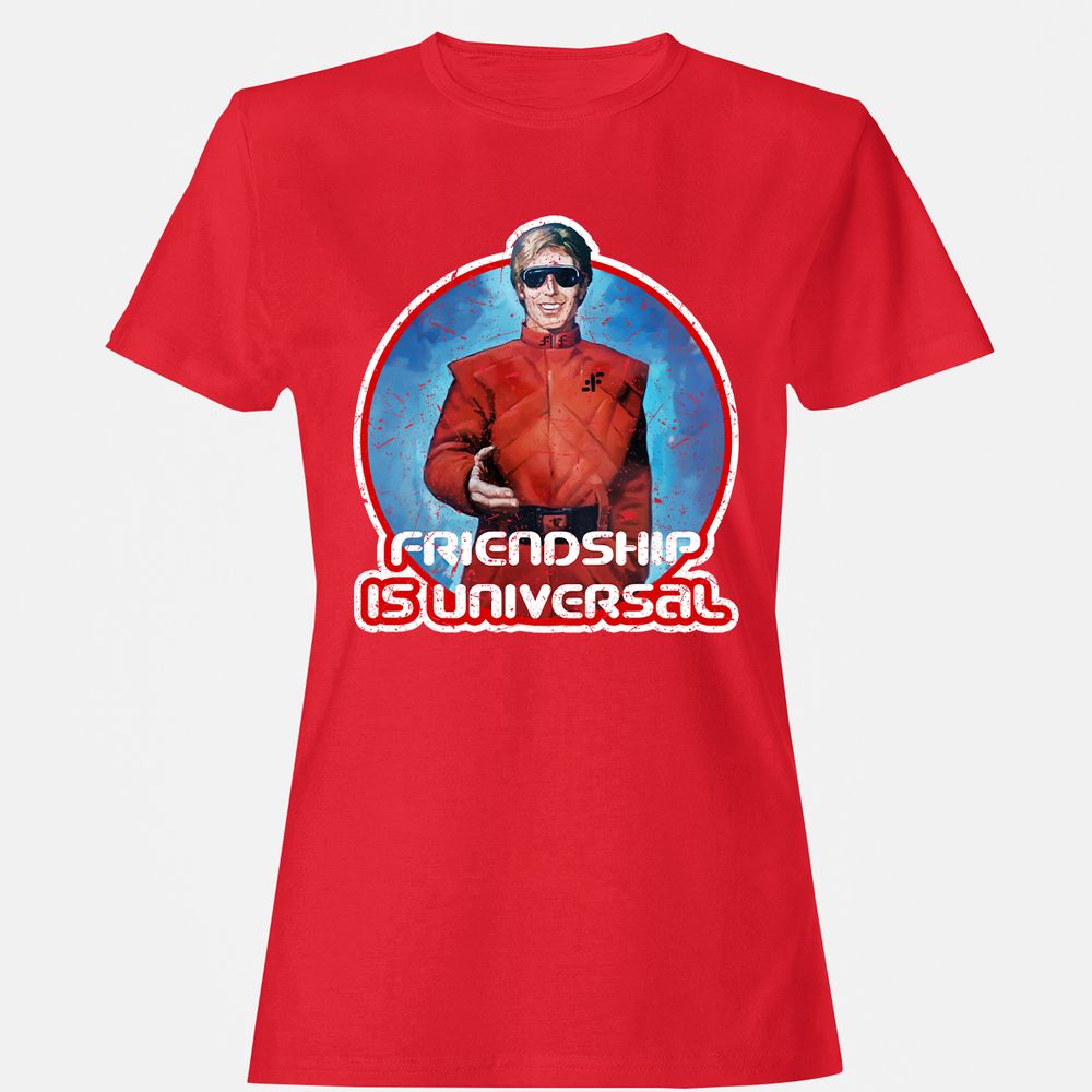 Women's T-Shirt - UU5D85FR - Red - 13