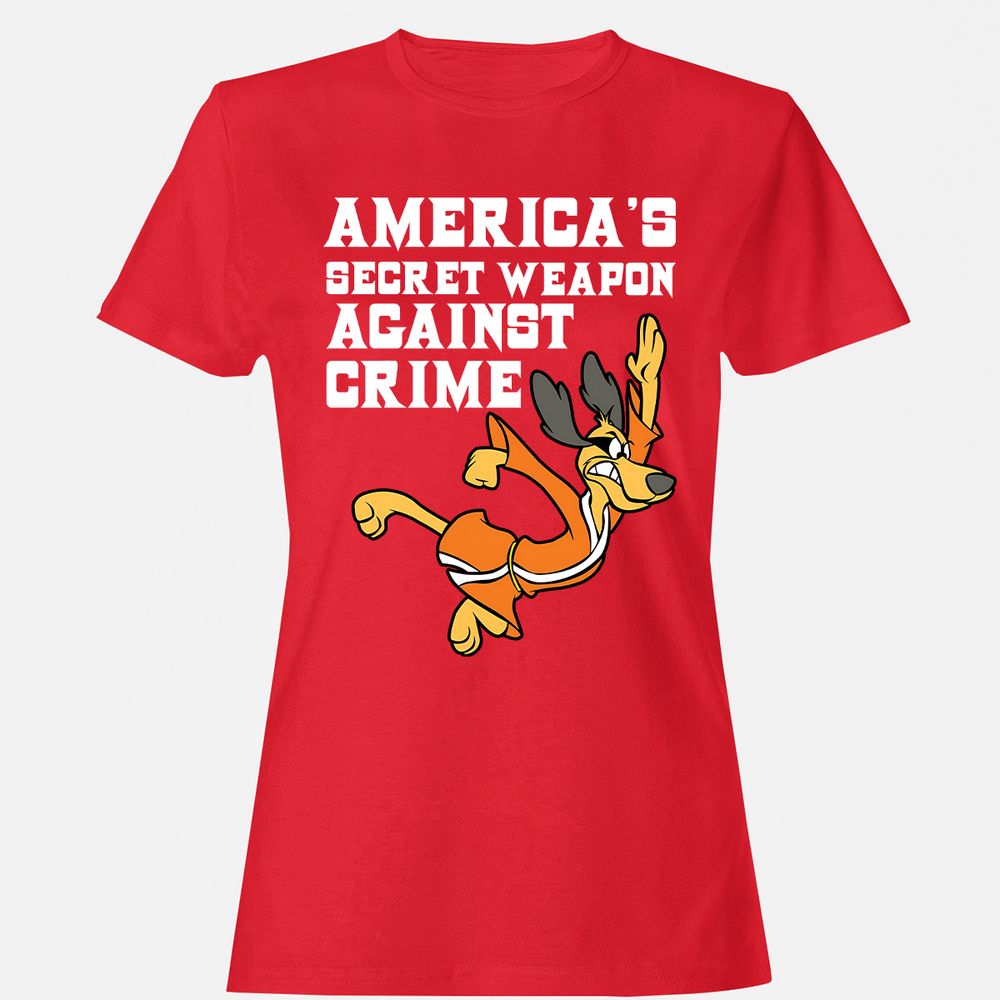 Women's T-Shirt - BW35N7NX - Red - 13