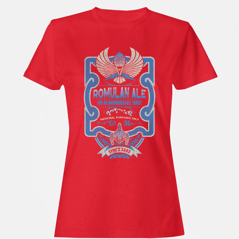 Women's T-Shirt - 7PEC2FXY - Red - 13