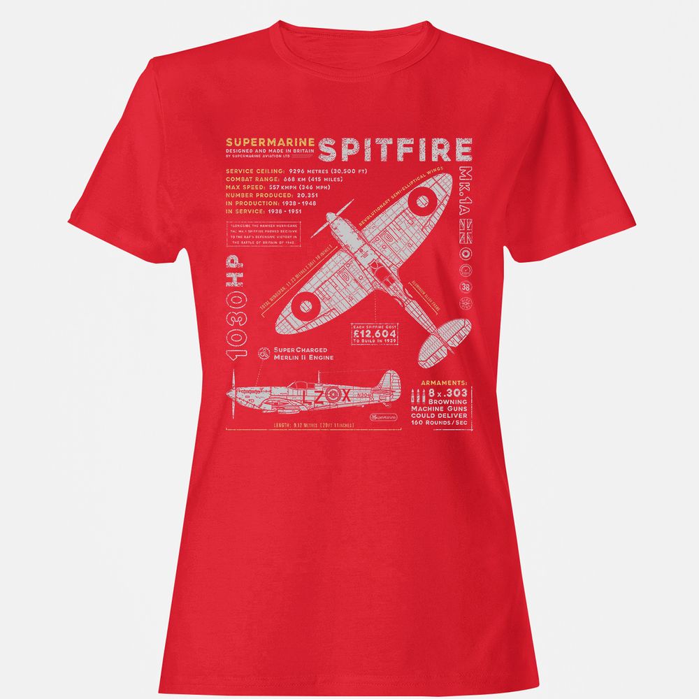 Supermarine Spitfire Essential - Red - 13