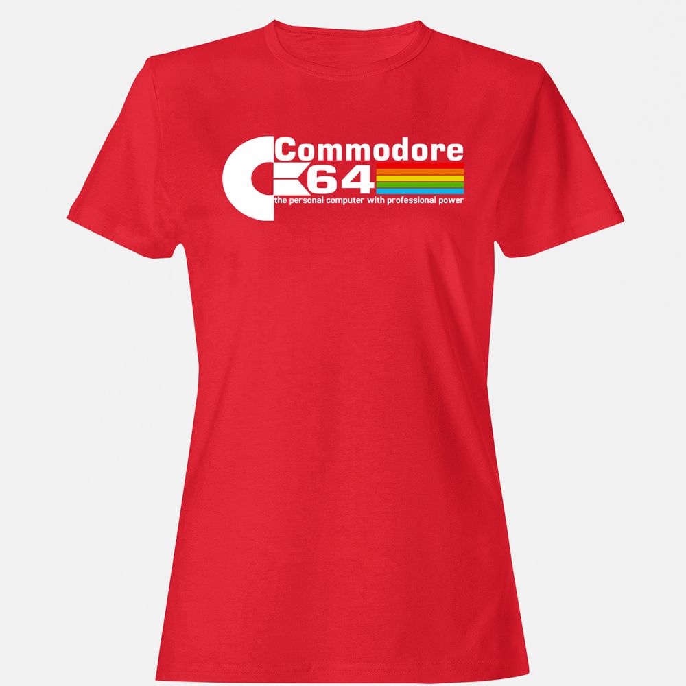 Women's T-Shirt - 7YAXPW9E - Red - 13