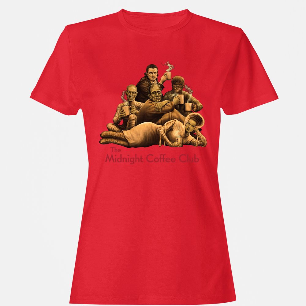 Women's T-Shirt - DHWPUK2H - Red - 13