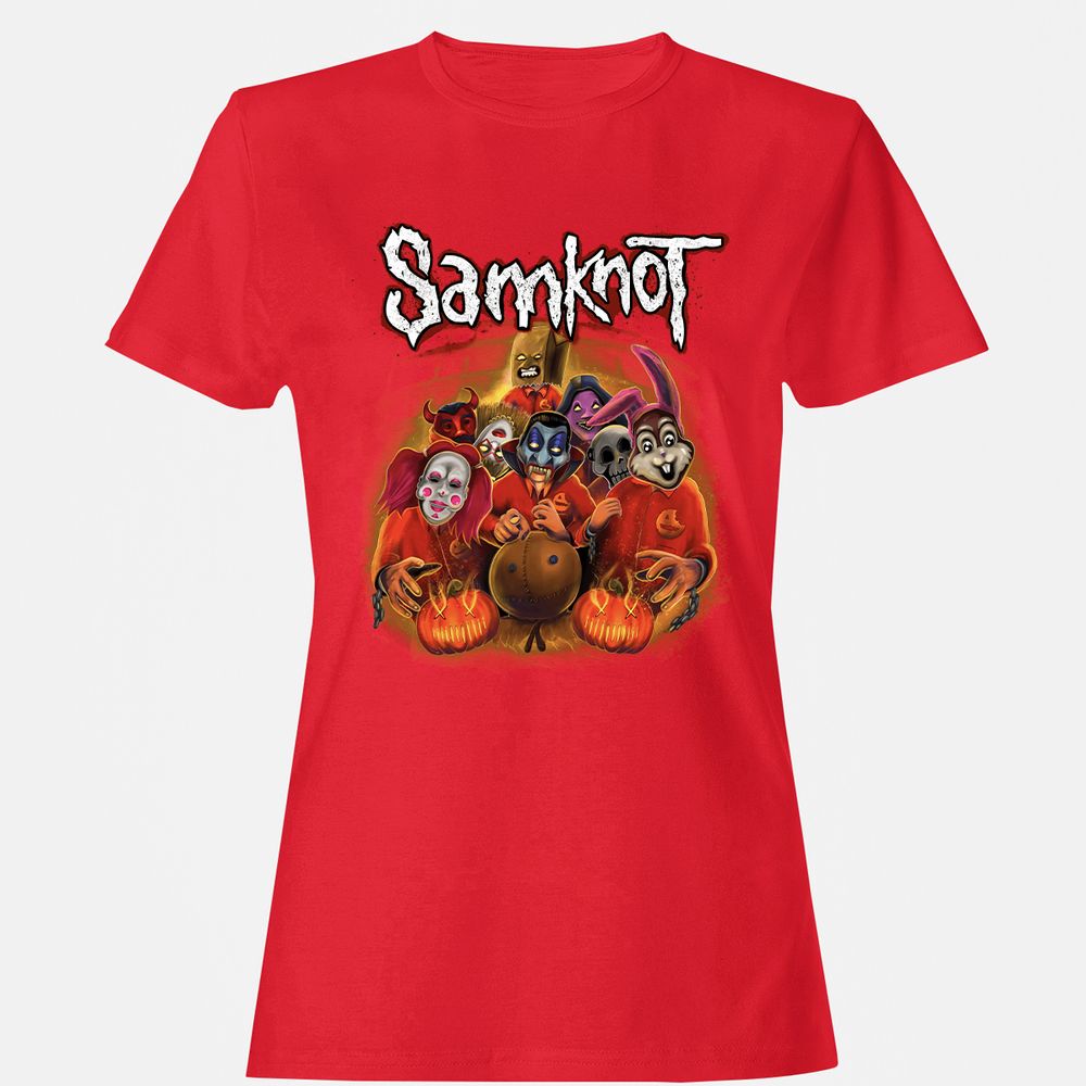 Women's T-Shirt - P2EB264V - Red - 13