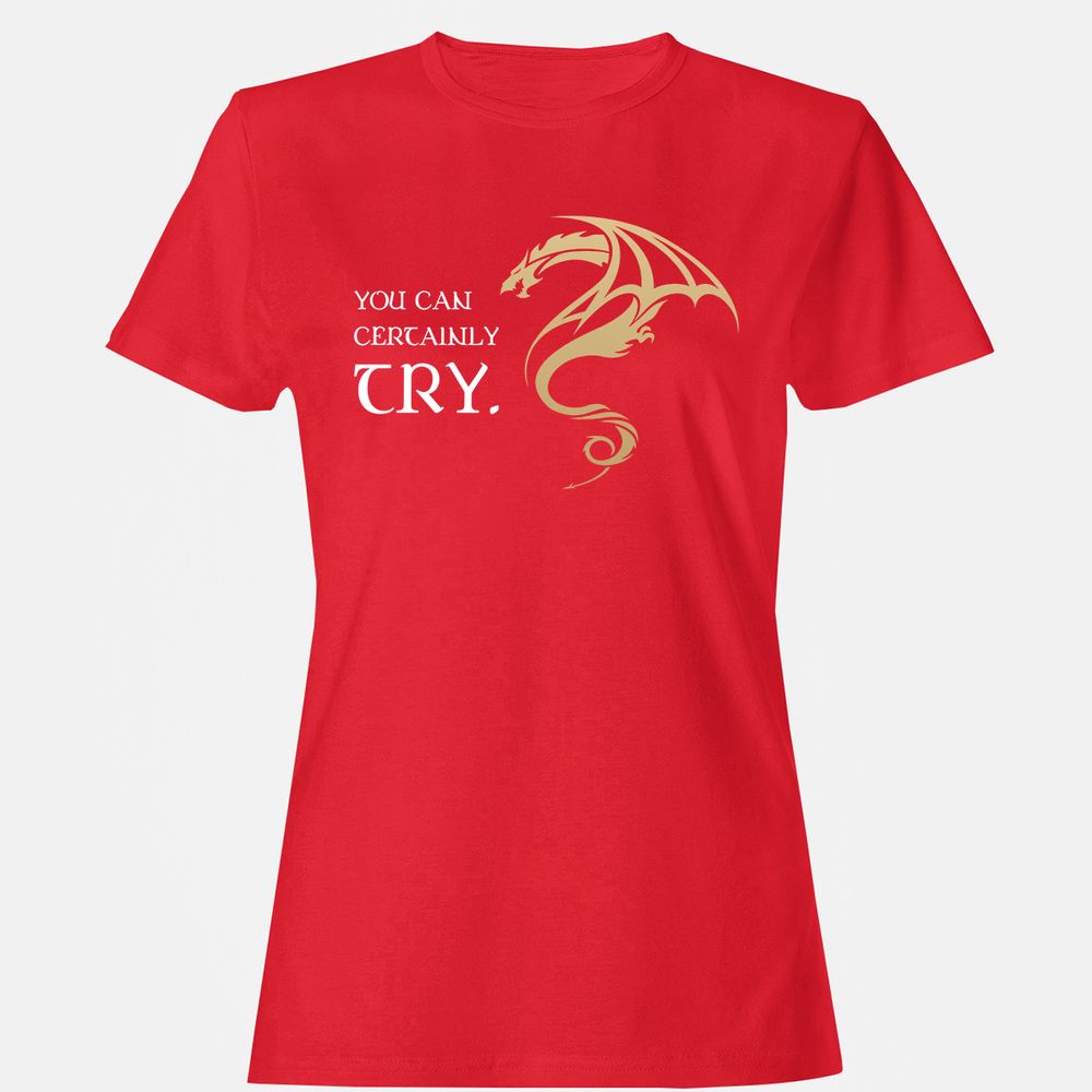 Women's T-Shirt - P614EYN8 - Red - 13