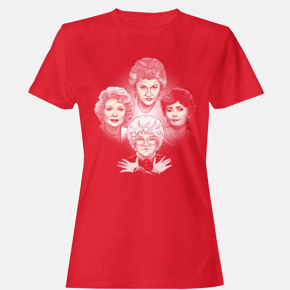 Women's T-Shirt - NXU47BCN - Red - 13
