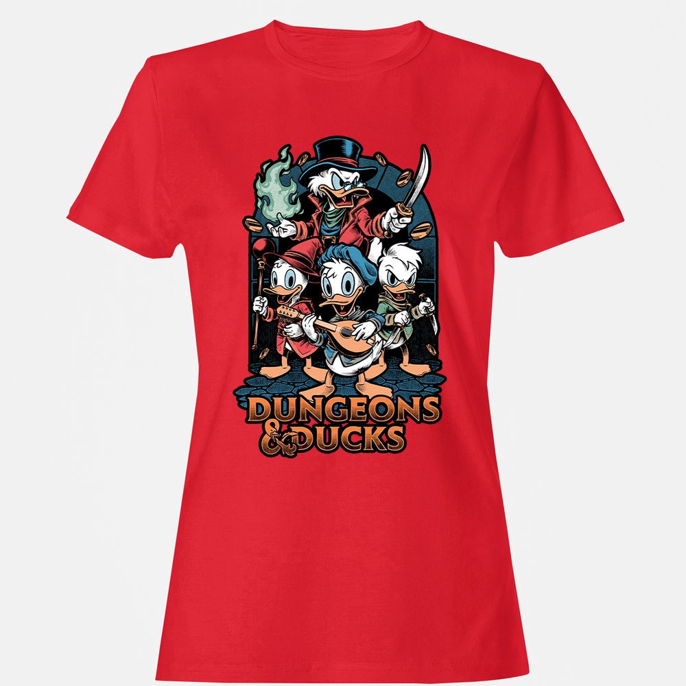 Women's T-Shirt - N7BGDBNF - Red - 13