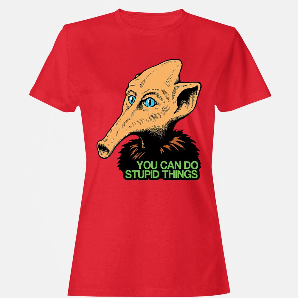 Women's T-Shirt - M84AGE7X - Red - 13