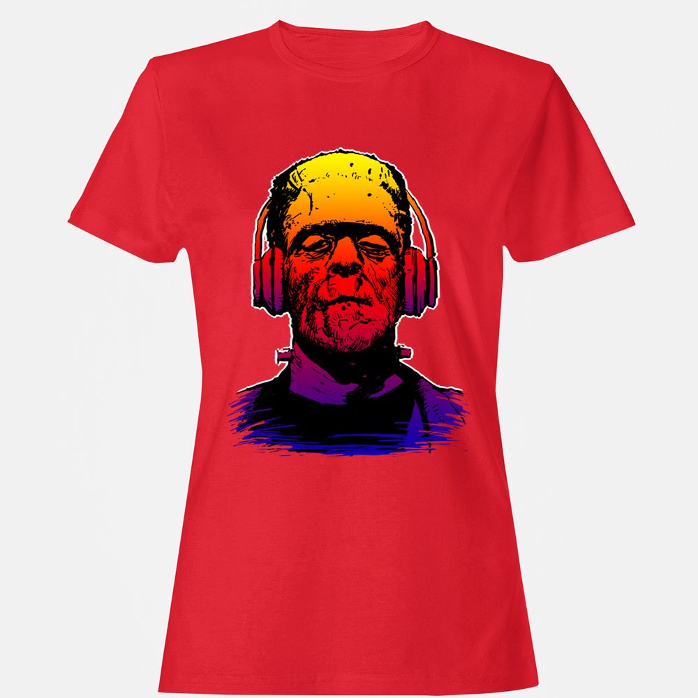 Women's T-Shirt - TFJCPHH6 - Red - 13