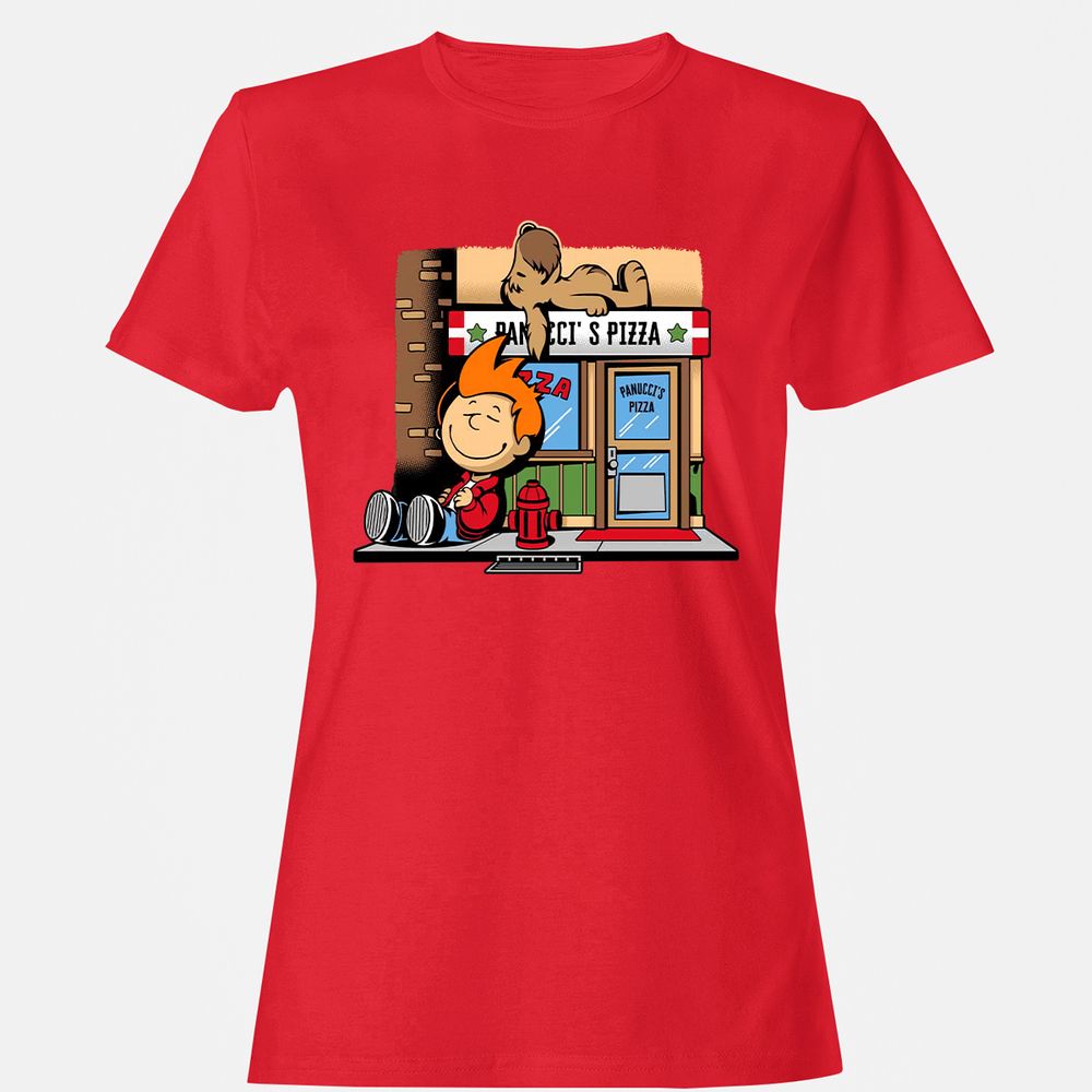 Women's T-Shirt - LTDJQB48 - Red - 13